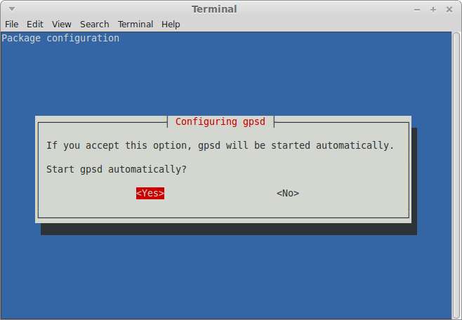 1.  Make sure gpsd is installed<br />2.  Configure gpsd for your device<br />3.  In Terminal, type this:  <br />sudo dpkg-reconfigure gpsd<br />4.  Use Tab key to hit ok and go to next screen<br />5.  Configure your device and then save.<br />6.  Tab to next page, leave it blank<br />7.  Tab to last page, keep defaults<br />8.  Save and exit<br />9.  In Terminal, run this:<br />sudo service gpsd restart<br />Wait until it finishes and then exit Terminal.<br />I re-booted the computer and clicked on Foxtrot,<br />it found my position instantly on a CF-19 and a CF-30 with stock oem Panasonic Gps